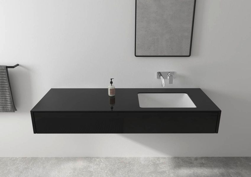 Змішувач для раковини настінний HANSGROHE VERNIS SHAPE 71578670, чорний матовий 82903 фото