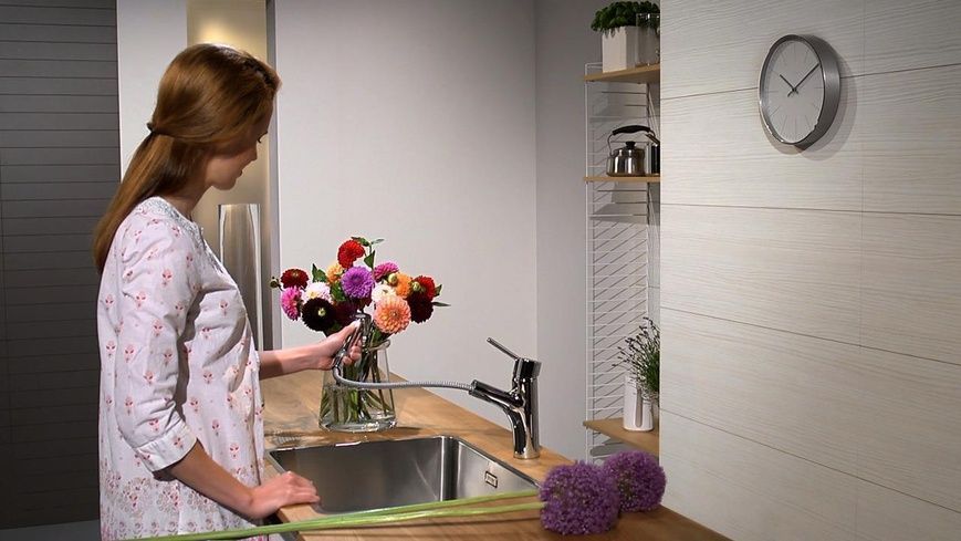Змішувач для кухонної мийки HANSGROHE TALIS 32841000 13081 фото