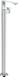 Змішувач для раковини AXOR EDGE 46040000, одноважільний, підлоговий, з донним клапаном Push-Open 87739 фото 1