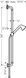 Душовий набір AXOR SHOWERS FRONT 26023000, 0.90 м, з ручним душем 85 1jet EcoSmart 41347 фото 3