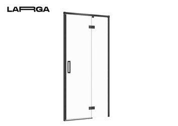 Двери душевые CERSANIT LARGA S932-125, 100x195 R, черный 800001552 фото