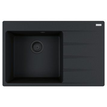 Кухонная мойка FRANKE CENTRO CNG 611-78 TL 114.0699.239, черный матовый 800006896 фото