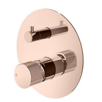 Змішувач прихованого монтажу 2 функції MARINER LOGICA INOX LOS1901-RG, рожеве золото 99080 фото