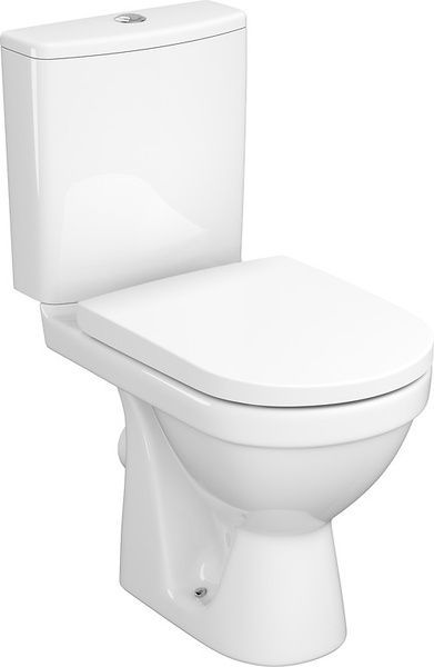 Унитаз напольный CERSANIT ZIP K121-010, 779 SIMPLE ON 011 3/5, белый 80000003294 фото