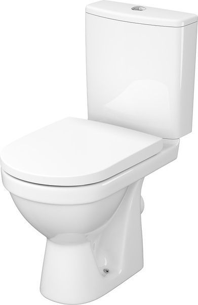 Унитаз напольный CERSANIT ZIP K121-010, 779 SIMPLE ON 011 3/5, белый 80000003294 фото