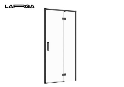 Двері душові CERSANIT LARGA S932-125, 100x195 R, чорний 800001552 фото