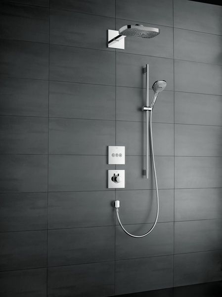 Термостат для душу HANSGROHE SHOWERSELECT 15760340, чорний матовий хром 800004506 фото