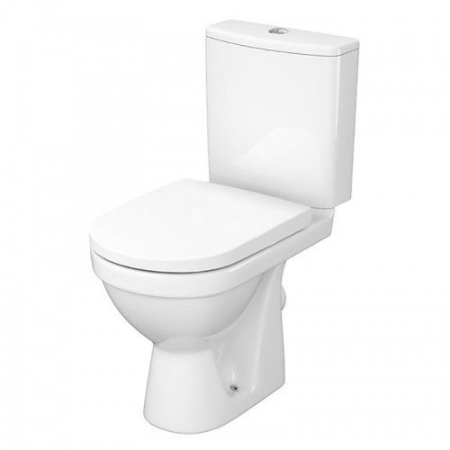 Унитаз напольный CERSANIT ZIP K121-010, 779 SIMPLE ON 011 3/5, белый 80000003294 фото