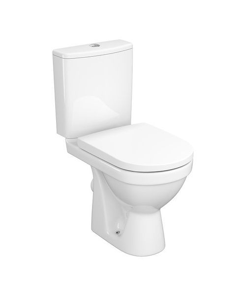 Унитаз напольный CERSANIT ZIP K121-010, 779 SIMPLE ON 011 3/5, белый 80000003294 фото