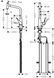 Смеситель для кухонной мойки HANSGROHE METRIS SELECT M71 73803800, нержавеющая сталь 800003956 фото 2