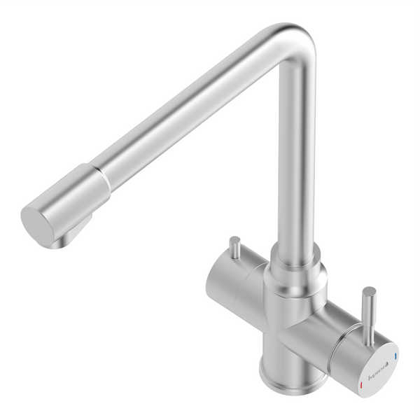 Смеситель для кухни с подключением к фильтру IMPRESE ARGO-S f03409016JS, сталь 95504 фото