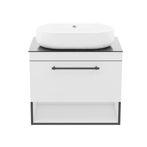 Тумба з умивальником IMPRESE BLACK EDGE f32117W, білий 81843 фото