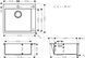 Кухонна мийка кам'яна HANSGROHE 43312380, сірий 79296 фото 2