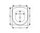 Кришка для унітазу VILLEROY & BOCH ARCHITECTURA 9M83S101, білий 800005855 фото 2