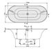 Ванна квариловая VILLEROY & BOCH CETUS UBQ175CEU7V-01, Duo 175x75, белый 33906 фото 4