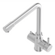 Смеситель для кухни с подключением к фильтру IMPRESE ARGO-S f03409016JS, сталь 95504 фото 7
