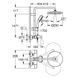 Душевая система с термостатом GROHE TEMPESTA 250 26672000 79282 фото 2