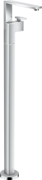 Смеситель для раковины AXOR EDGE 46040000, однорычажный, напольный, с донным клапаном Push-Open 87739 фото