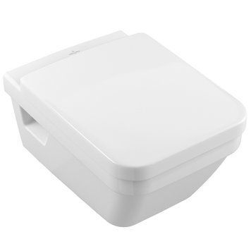 Унитаз подвесной VILLEROY & BOCH ARCHITECTURA 5685HR01, Rimless, с крышкой Soft close, белый 50843 фото