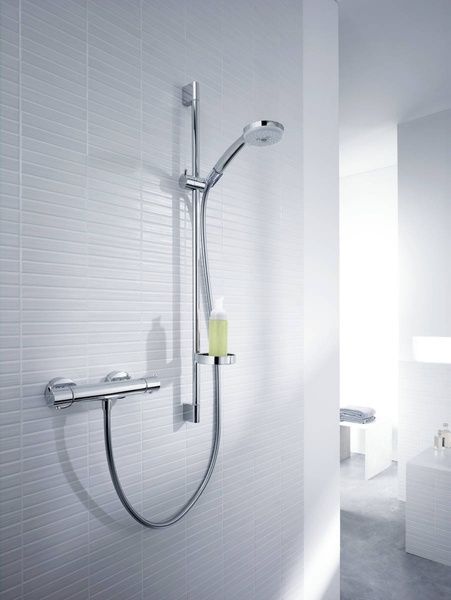 Душовий набір з термостатом і душовою штангою HANSGROHE CROMA 27086000 12948 фото