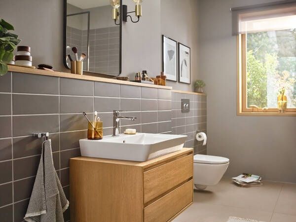 Змішувач для умивальника з донним клапаном HANSGROHE REBRIS E 72589000, хром 103116 фото