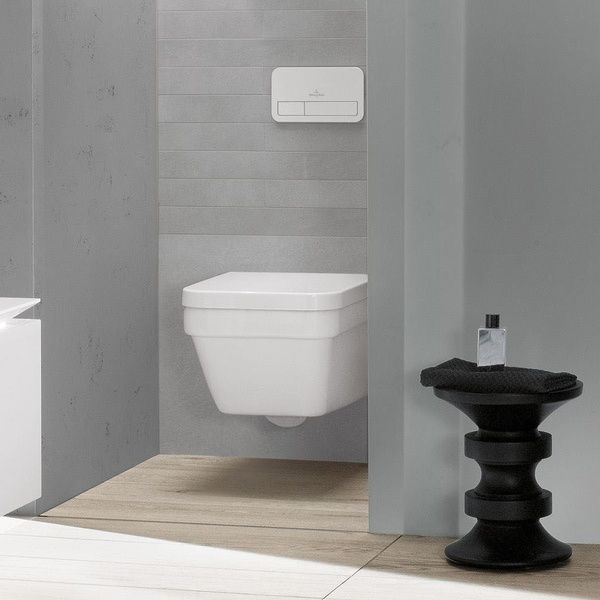 Унітаз підвісний VILLEROY & BOCH ARCHITECTURA 5685HR01, Rimless, с крышкой Soft close, білий 50843 фото