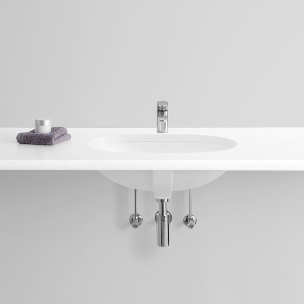 Умывальник встроенный VILLEROY & BOCH O.NOVO 41625001, 53x32, белый 36973 фото