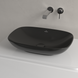 Умывальник на столешницу VILLEROY & BOCH LOOP & FRIENDS 4A4901S5, 56x38, черный матовый 800005579 фото 2