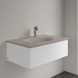 Умывальник накладной VILLEROY & BOCH ANTAO 4A7581AM, 80x50см, без перелива, с отверстием под смеситель, Ceramic Plus, бежевый 800005879 фото 2