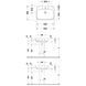 Умывальник подвесной DURAVIT HAPPY D.2 2316650000, 65х49.5 800006020 фото 4