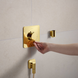 Шлангове підключення HANSGROHE FIXFIT 28884990, золото 100521 фото 3