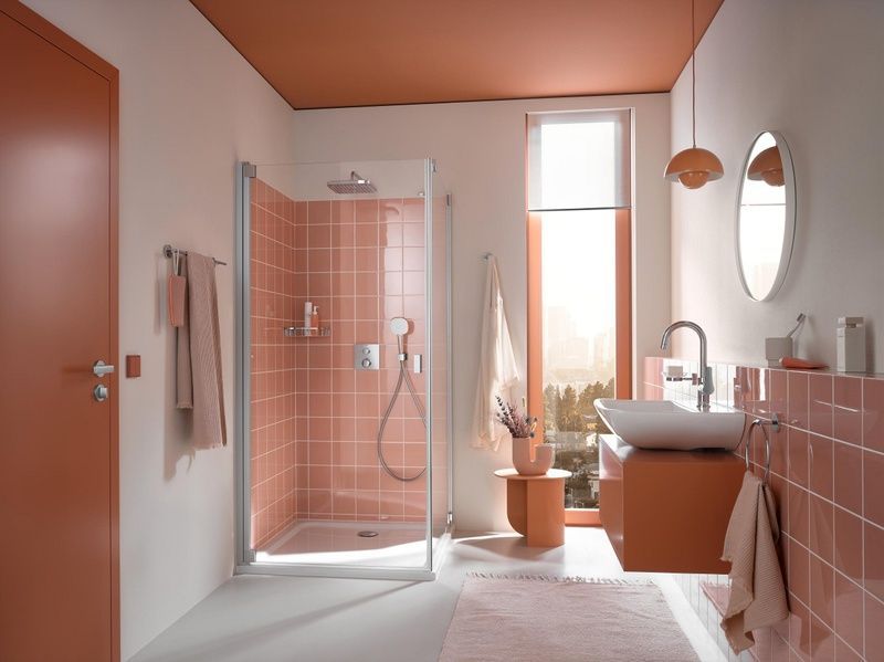 Душова система зі змішувачем прихованого монтажу GROHE GROHTHERM 34871000 95482 фото