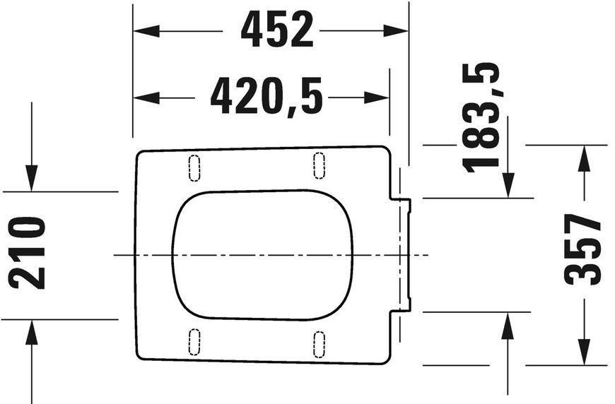 Кришка з сидінням для унітазу DURAVIT VIU 0021190000 800006270 фото