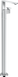 Смеситель для раковины AXOR EDGE 46041000, однорычажный, напольный, с донным клапаном Push-Open, с алмазной огранкой 87741 фото 1