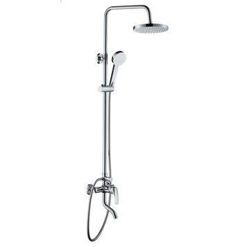Душова система із змішувачем RJ FLORA RSZ072-3, хром 67231 фото