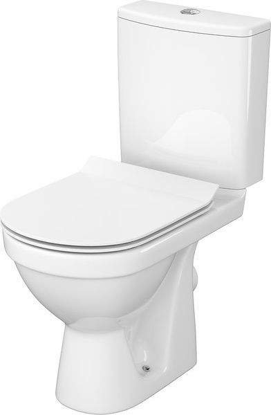 Унитаз напольный CERSANIT ZIP K121-012, 781 SIMPLE ON 011 3/5, белый 80000003295 фото