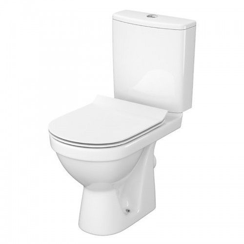 Унитаз напольный CERSANIT ZIP K121-012, 781 SIMPLE ON 011 3/5, белый 80000003295 фото
