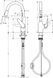 Змішувач для кухонної мийки HANSGROHE FOCUS M42 71801000 77024 фото 2