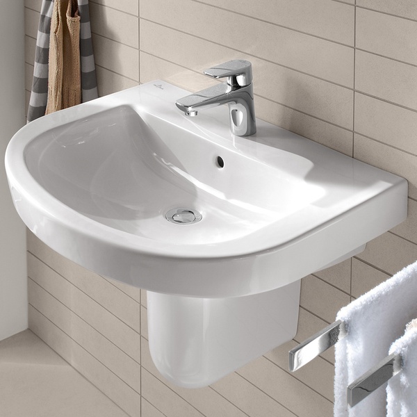 Напівп'єдестал VILLEROY & BOCH SUBWAY 2.0 72640001, білий 35234 фото