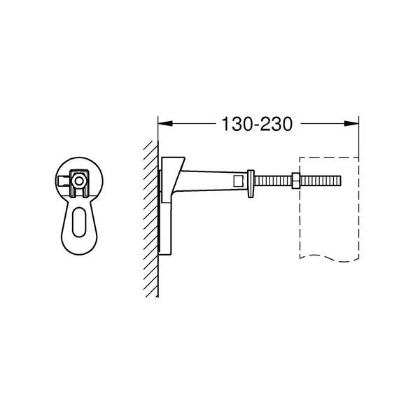 Кріплення інсталяції GROHE RAPID SL 3855800M 12003 фото