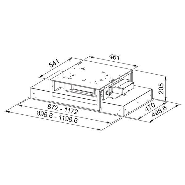 Кухонна витяжка FRANKE MARIS Ceiling Flat FCFL 906 XS 350.0663.649, нержавіюча сталь 800006647 фото