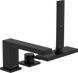 Смеситель на борт ванны HANSGROHE TECTURIS E 73443670, черный матовый 96958 фото 1