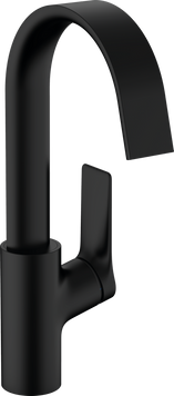 Смеситель для раковины с донным клапаном HANSGROHE VIVENIS 75030670, черный матовый 87857 фото