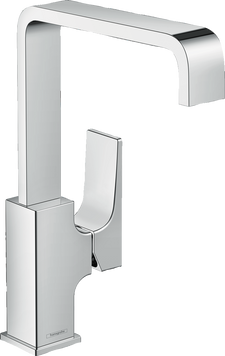 Смеситель для раковины со сливным клапаном HANSGROHE METROPOL 32511000 59180 фото