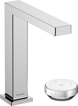 Смеситель для раковины с донным клапаном HANSGROHE TECTURIS E 73053000 96956 фото