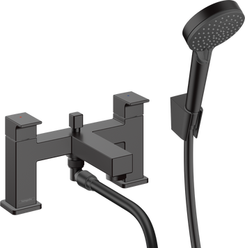 Смеситель на борт ванны HANSGROHE VERNIS SHAPE 71462670, черный матовый 800004208 фото