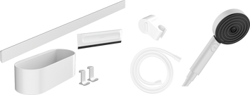 Набор душевой HANSGROHE WALLSTORIS 24291700, белый 81538 фото