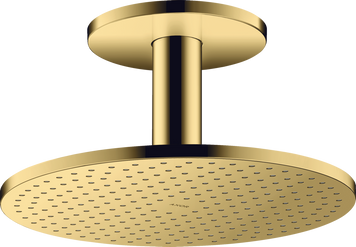 Верхний душ 300 1jet AXOR SHOWER SOLUTIONS 35301990, с потолочным подсоединением, золото 800005487 фото