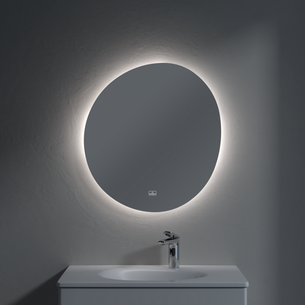 Зеркало VILLEROY & BOCH ANTAO L4806500, 65x70,7x38 см, настенное, с подсветкой, 800005907 фото