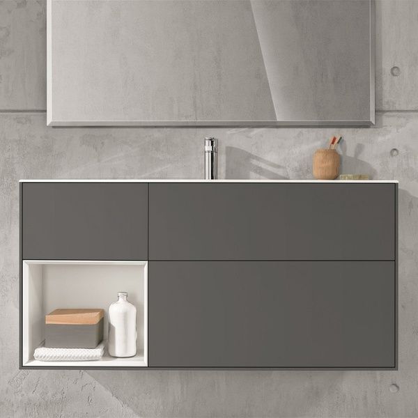 Тумба под раковину VILLEROY & BOCH FINION G070HFPD, черный 800005607 фото